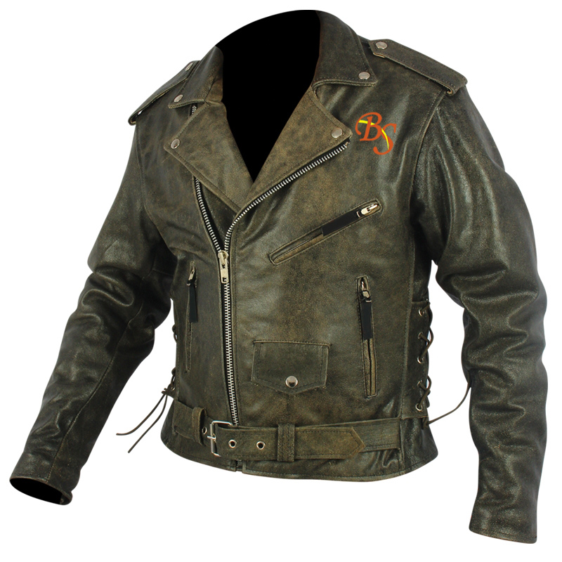 Motorbike Leather Jacket