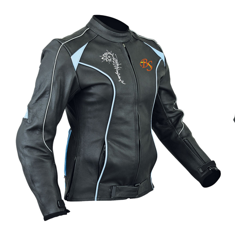 Ladies Motorbike Leather Jacket