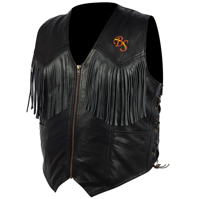 LEATHER VEST